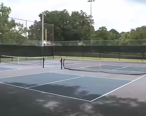 Pickleball court
